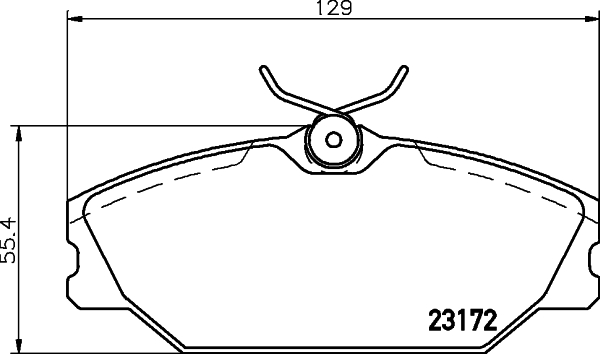 Remblokset Mintex MDB2561