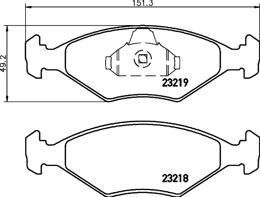 Remblokset Mintex MDB2615