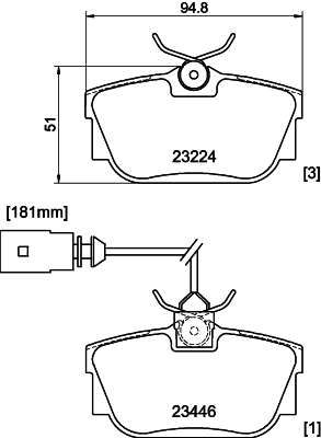 Remblokset Mintex MDB2113