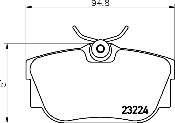 Remblokset Mintex MDB2105