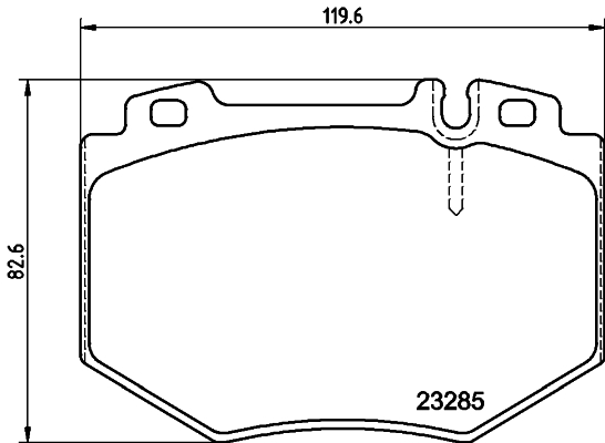 Remblokset Mintex MDB2606