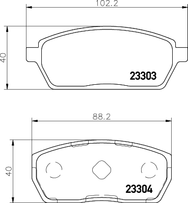 Remblokset Mintex MDB1761