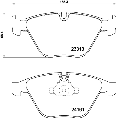 Remblokset Mintex MDB4058