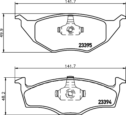 Remblokset Mintex MDB2057