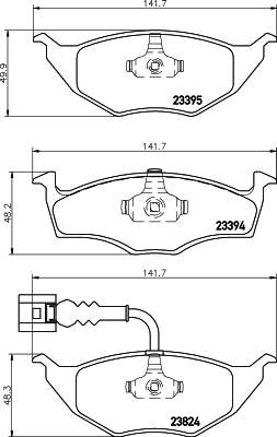 Remblokset Mintex MDB2146