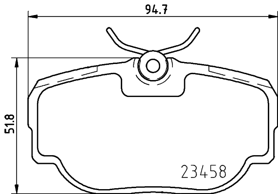 Remblokset Mintex MDB2470