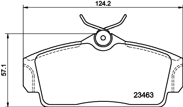 Remblokset Mintex MDB1818