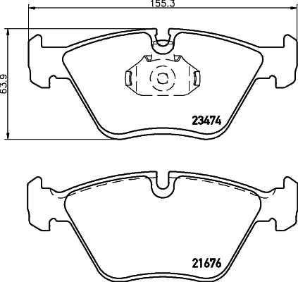 Remblokset Mintex MDB2722