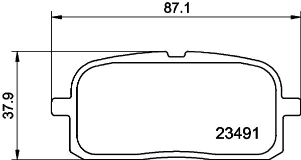 Remblokset Mintex MDB1709