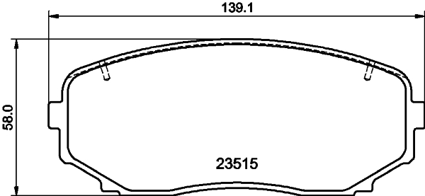 Remblokset Mintex MDB3998