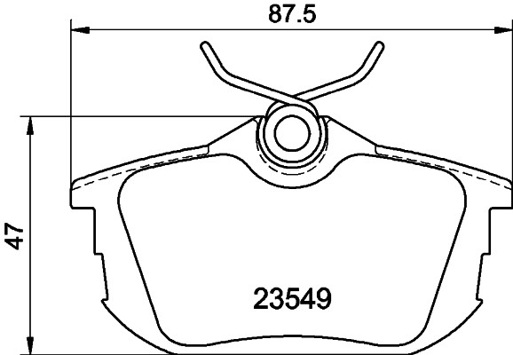 Remblokset Mintex MDB1831