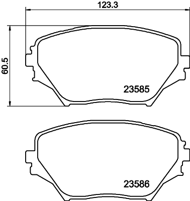 Remblokset Mintex MDB2155