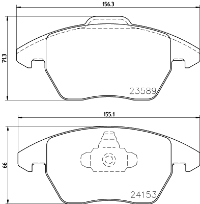 Remblokset Mintex MDB2672