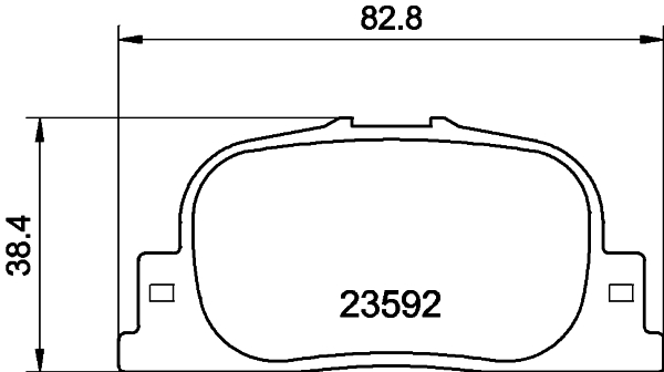 Remblokset Mintex MDB2084