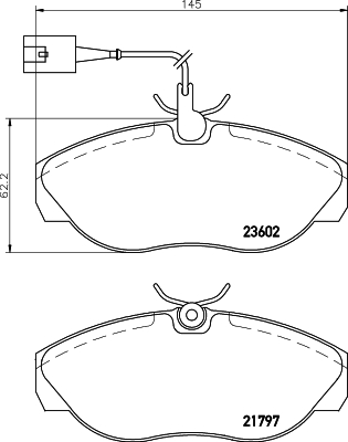 Remblokset Mintex MDB2157