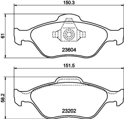 Remblokset Mintex MDB2314