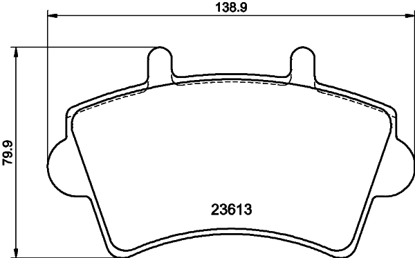 Remblokset Mintex MDB2268