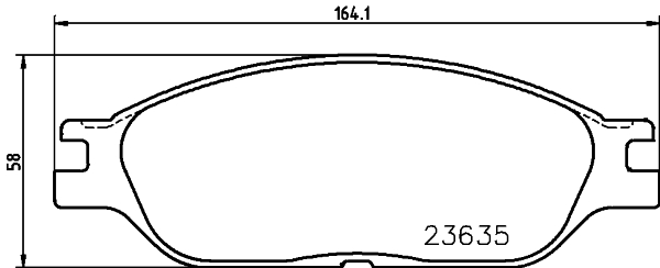 Remblokset Mintex MDB2303