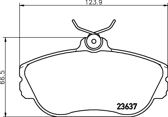 Remblokset Mintex MDB1782