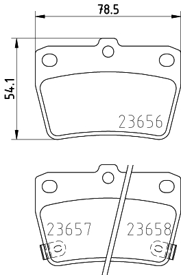 Remblokset Mintex MDB2160