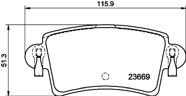 Remblokset Mintex MDB2269