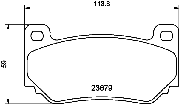 Remblokset Mintex MDB2176