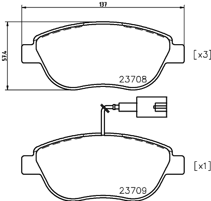 Remblokset Mintex MDB2240