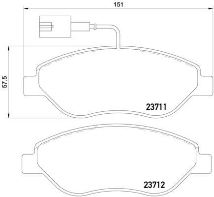 Remblokset Mintex MDB2241