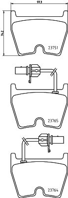 Remblokset Mintex MDB2601