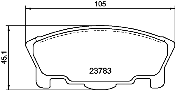 Remblokset Mintex MDB1857