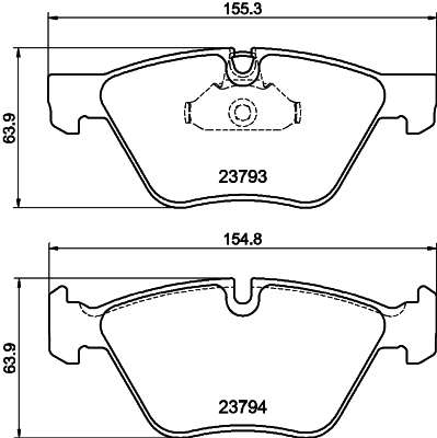 Remblokset Mintex MDB3067