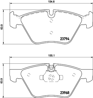 Remblokset Mintex MDB2692