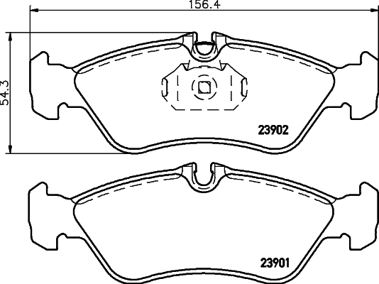 Remblokset Mintex MDB3013