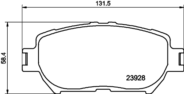 Remblokset Mintex MDB2263