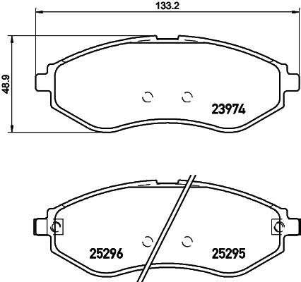 Remblokset Mintex MDB3214