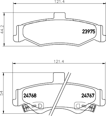 Remblokset Mintex MDB2337