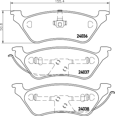 Remblokset Mintex MDB2217