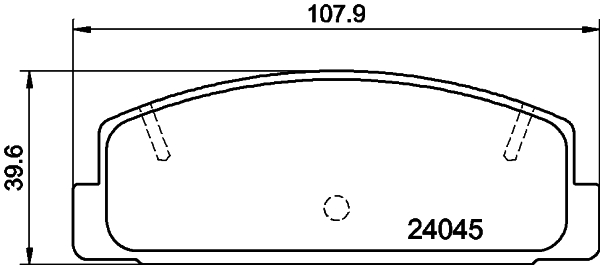 Remblokset Mintex MDB2309