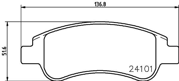 Remblokset Mintex MDB2628