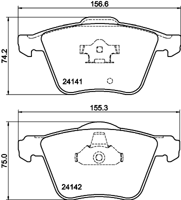 Remblokset Mintex MDB2576