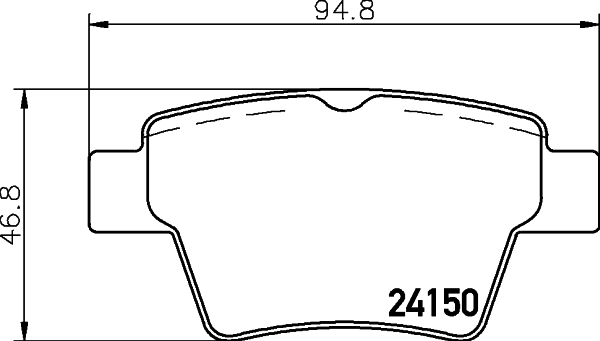 Remblokset Mintex MDB2693