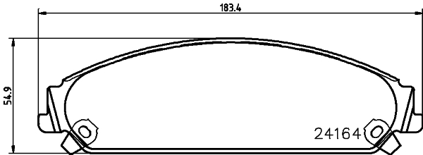 Remblokset Mintex MDB2696