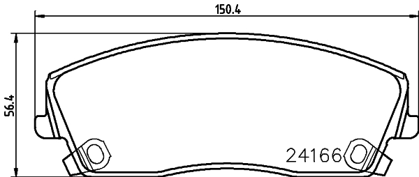 Remblokset Mintex MDB2697