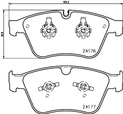 Remblokset Mintex MDB2983