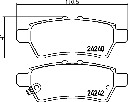 Remblokset Mintex MDB2716