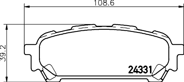 Remblokset Mintex MDB2577