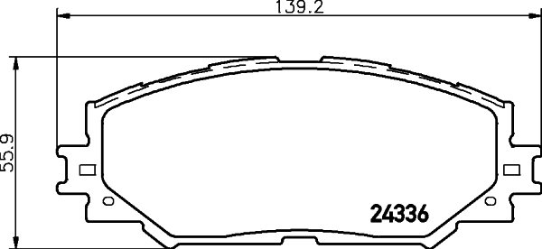 Remblokset Mintex MDB2785