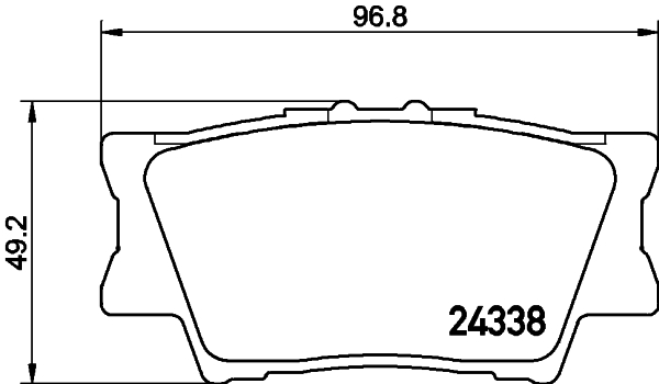 Remblokset Mintex MDB2787