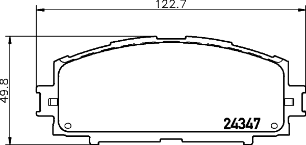 Remblokset Mintex MDB2776