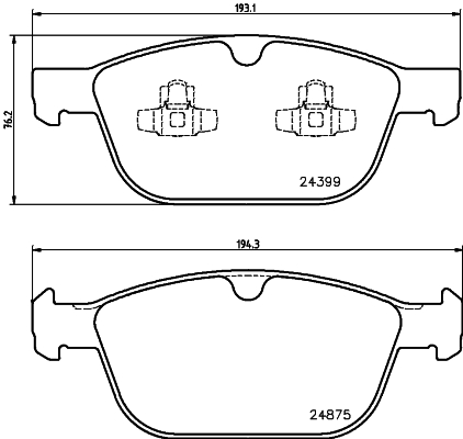 Remblokset Mintex MDB3024